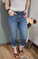 Zenana Cropped Slim Straight Jean