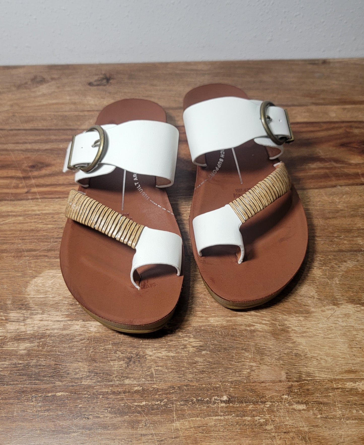 Los Cabos Bria Sandal -Off White