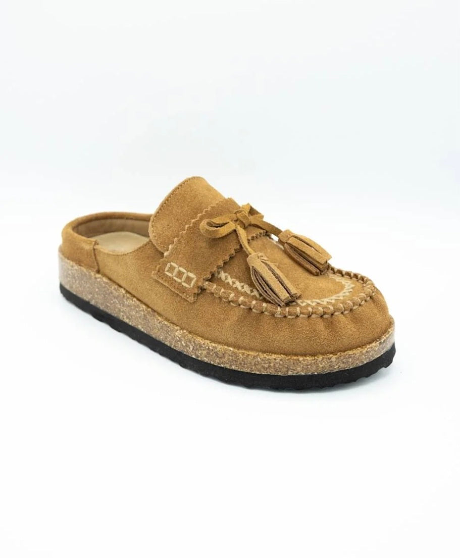 Project Cloud Calipso Honey Brown Genuine Leather Slip On