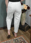 Vervet Barrel Leg Optic White Denim Jeans