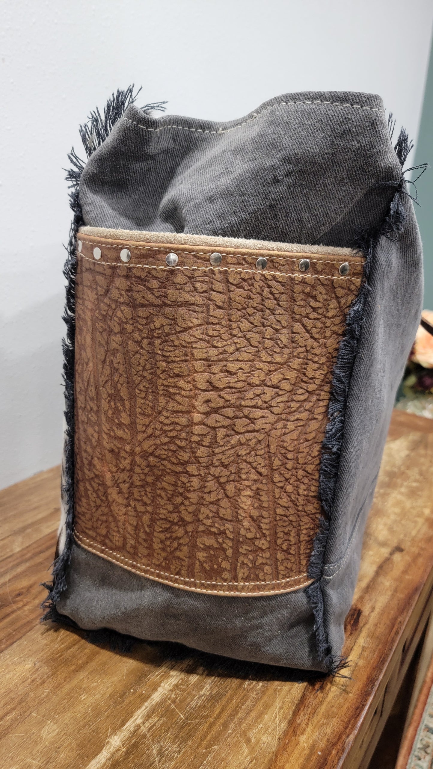 Myra Saddle Bell Weekender Bag- Wild Clay #2