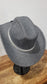 CC Beanie Western Cowboy Hat - Charcoal w/Rhinestones