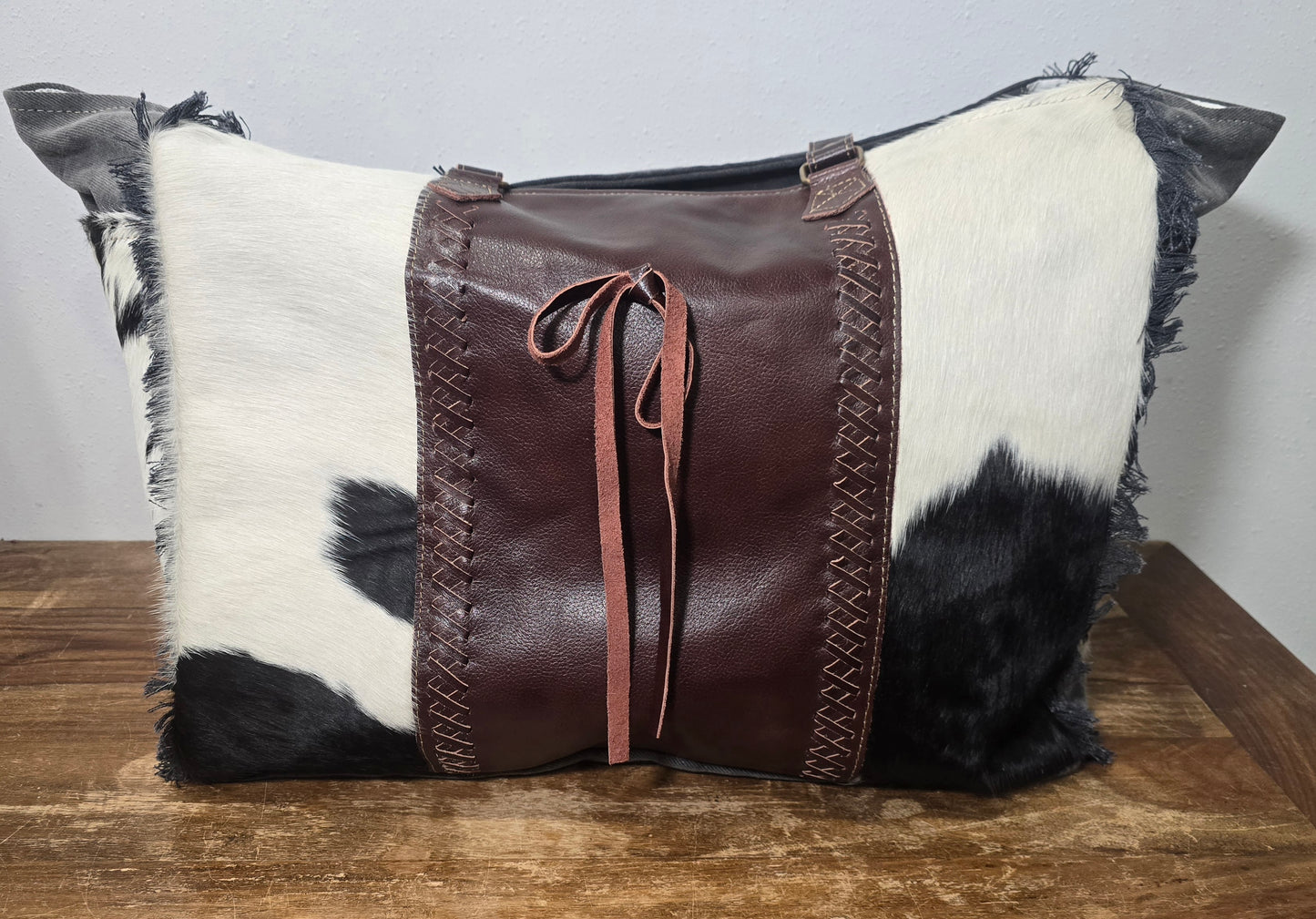 Myra Bag Rosalinda Cross Stitched Weekender Bag #1