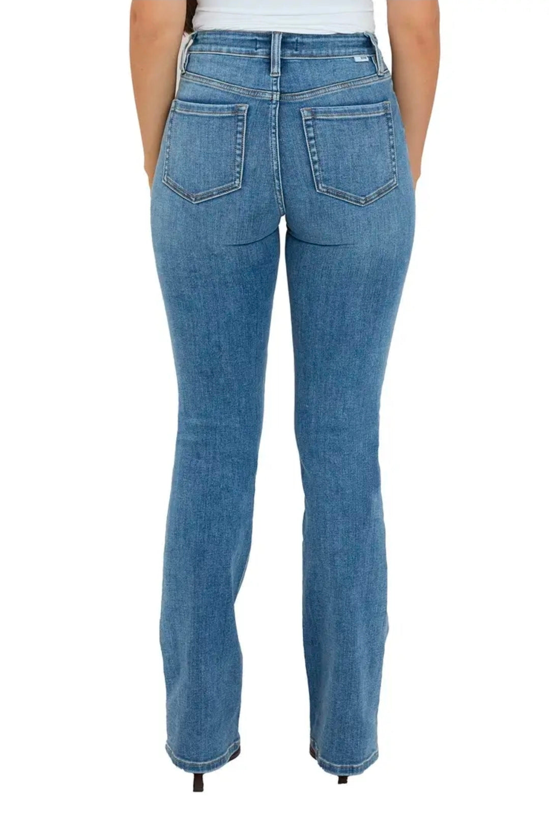 RFM High Rise Bootcut Jean- Short Inseam