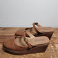 Corkys Me Time Closed Toe Wedge - Auburn