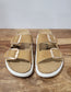 Project Cloud Gracie Leather Sandal - Chestnut Suede
