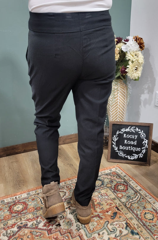 N Touch Black Dress Pants