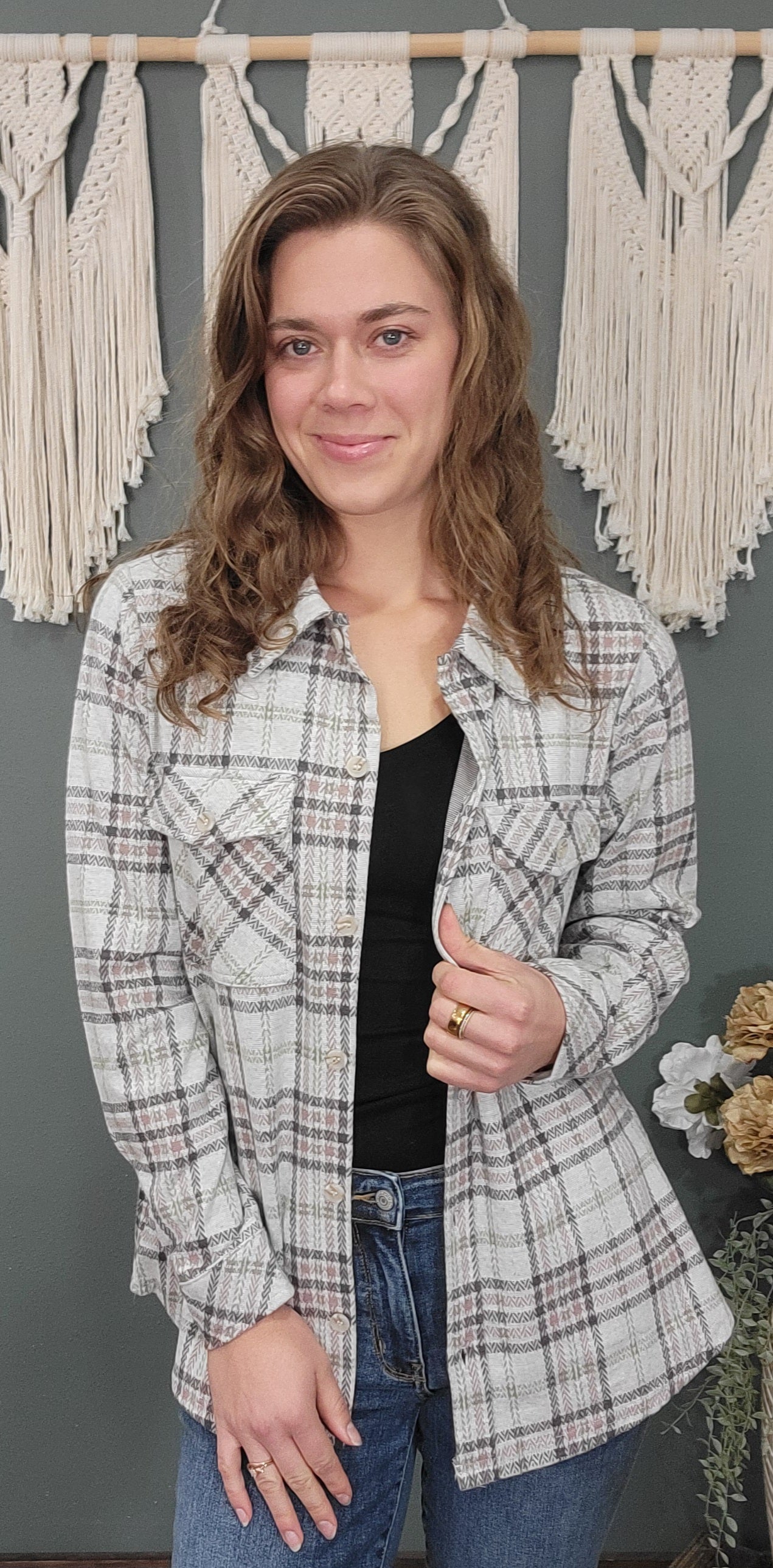 Thread & Supply Weston Jacket - Mossy Green Plaid