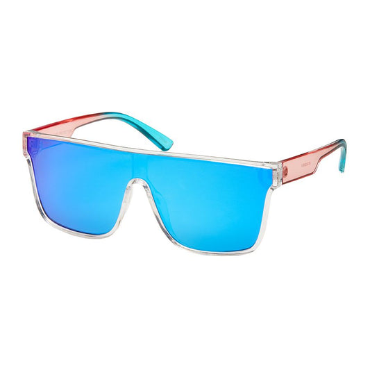Wrap Mirrored Lens Sunglasses *Multiple Colors*
