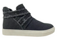 Very G Black Flora Bling Sneaker