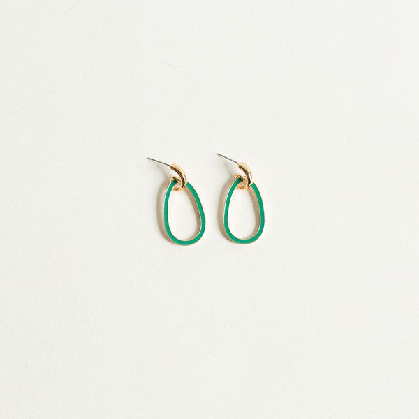 Ava Earring - Emerald