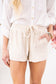 Oatmeal Drawstring Shorts