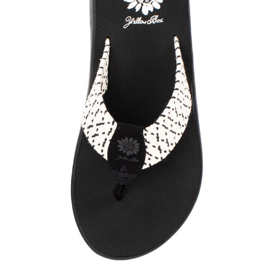 Yellow Box Galia Black Sandal