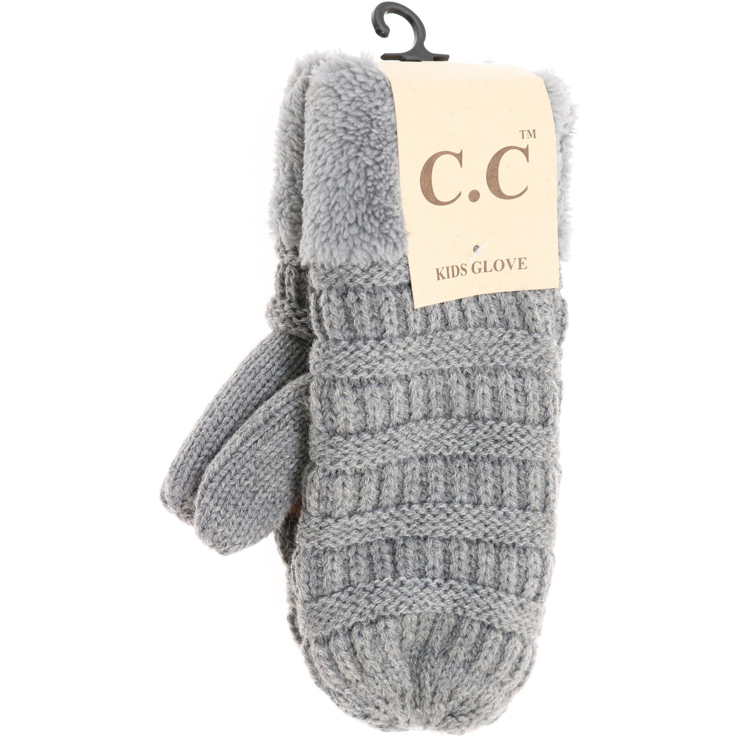C.C Kids Fuzzy Lined Mittens *Multiple Colors*