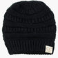 Kids Solid Fuzzy Lined Beanie *Multiple Colors*