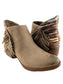 Not Rated Etty Fringe Taupe Booties
