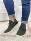 Very G Black Flora Bling Sneaker